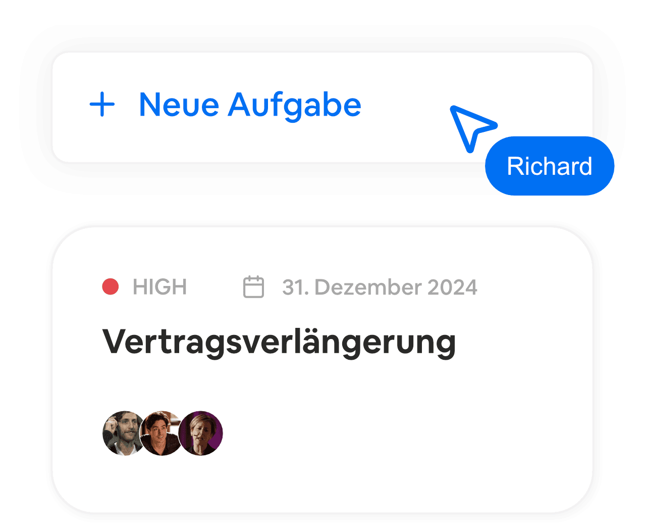 Effizientes Aufgaben- und Vertragsmanagement mit automatischer Fristenkontrolle